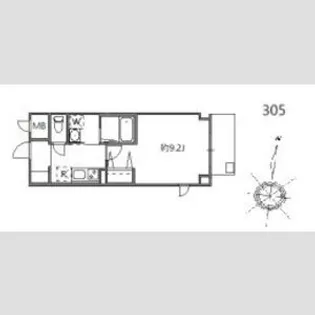入谷さくらさくレジデンス【3階】の間取り