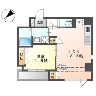 上池台2丁目マンション(仮【2階】の間取り