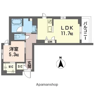 レジェンド【2階】の間取り