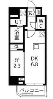 GRAN PASEO蒲田Ⅲ【9階】の間取り