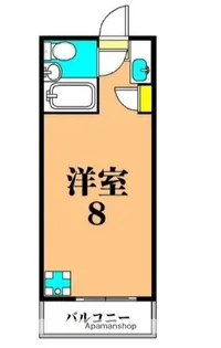 五反田ハイム【8階】の間取り