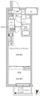 REGOLITH IKEGAMI【3階】の間取り