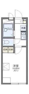 レオパレスエスポワール【2階】の間取り