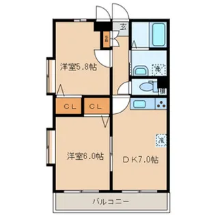 コピエ五反田【3階】の間取り