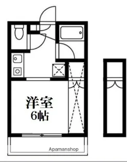 パークサイドアネックスⅡ【1階】の間取り