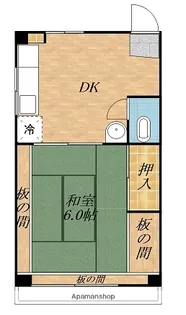テラス高橋【3階】の間取り