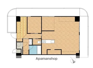東大井スカイハイツ【201号室】の間取り