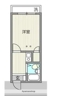 K’SⅡ【2階】の間取り