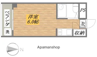 ティーエム千鳥【403号室】の間取り