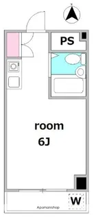 ティーエム千鳥【402号室】の間取り