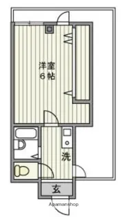 シンエイステイ京浜蒲田【3階】の間取り