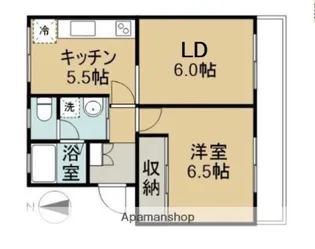 パークハイムA【3階】の間取り