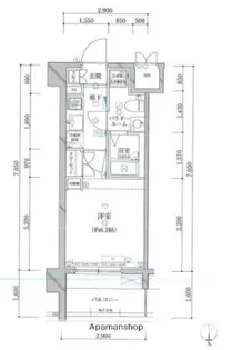 アルテシモレガ【6階】の間取り