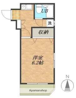 クレールユアサ【4階】の間取り