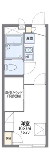 レオパレス清海【1階】の間取り