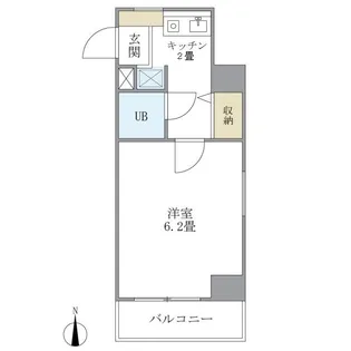 大井町タウンハウス【4階】の間取り
