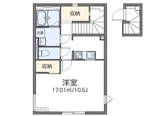 レオネクストブラウネスハイムⅢ【2階】の間取り