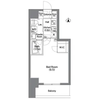 コンフォリア錦糸町DEUX【2階】の間取り