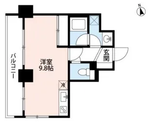 戸越銀座テラス【3階】の間取り