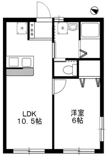 カーサベルデ【1階】の間取り