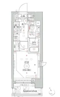 クレイシア品川戸越銀座【5階】の間取り