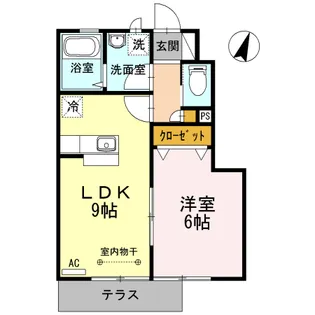 久が原 アン ドゥ トロワ【1階】の間取り