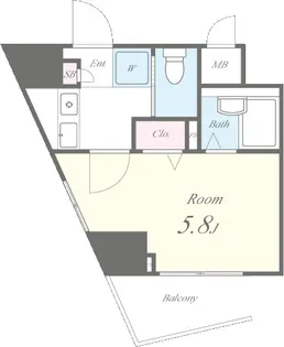グランドソレーユ【8階】の間取り