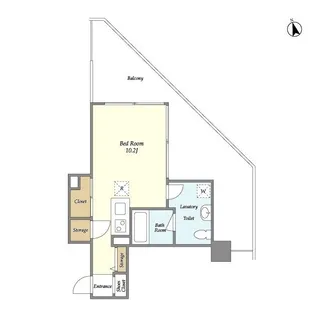 エルスタンザ白金台【2階】の間取り
