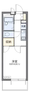 レオパレスタウンコート【2階】の間取り