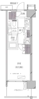 AーSTANDARD芝浦【12階】の間取り