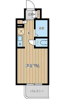 スカイヒルズ羽田【7階】の間取り
