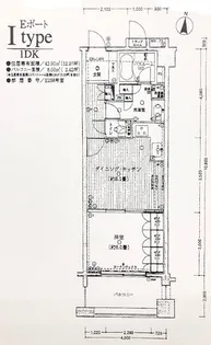 クリオレジダンス東京【2階】の間取り