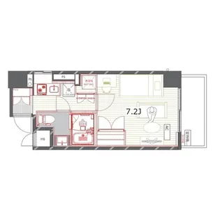 コスモリード大森【2階】の間取り