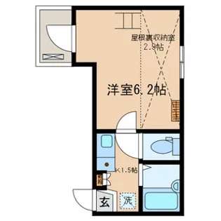 マーレ大森町【3階】の間取り