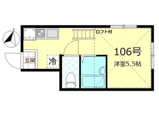 コルティーレ南久が原【1階】の間取り