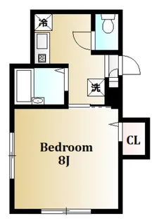 ハイツニューホープ【2階】の間取り