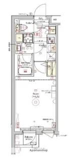東京都大田区仲六郷4丁目【マンション】の間取り
