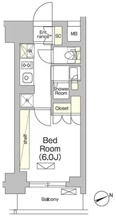 テラス大崎【2階】の間取り