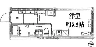 プラチナフォルム御嶽山【3階】の間取り