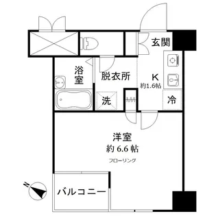 クレール本町【2階】の間取り