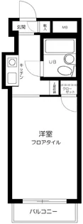 東京都品川区南品川4丁目【マンション】の間取り