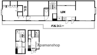 メープルテラス【3階】の間取り