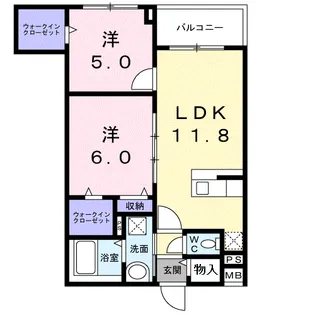 アルフォンブラ【3階】の間取り