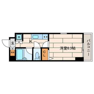 EXCELLIA 馬込【3階】の間取り