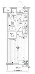 スカイコートグレース西六郷【2階】の間取り
