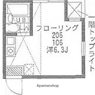 カーサフェリース8【1階】の間取り