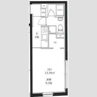 SーFORT上池台【2階】の間取り