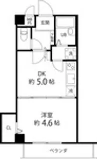 T’S GARDEN目黒【2階】の間取り