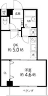 T’S GARDEN目黒【3階】の間取り