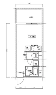 ウエストインパート3【2階】の間取り